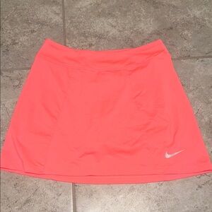 Nike Orange Golf Skirt